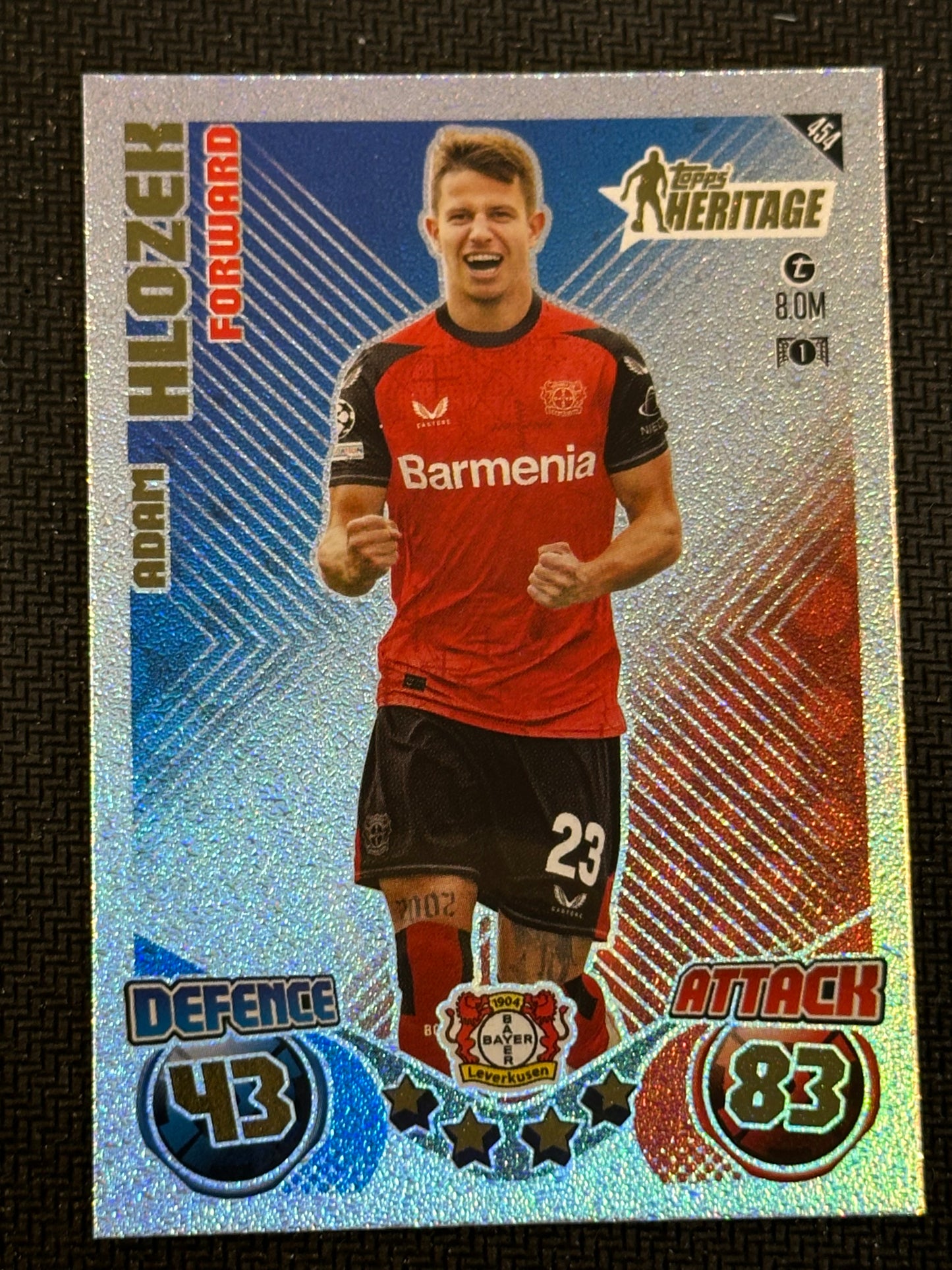 Adam Hlozek #454 Match Attax 24/25