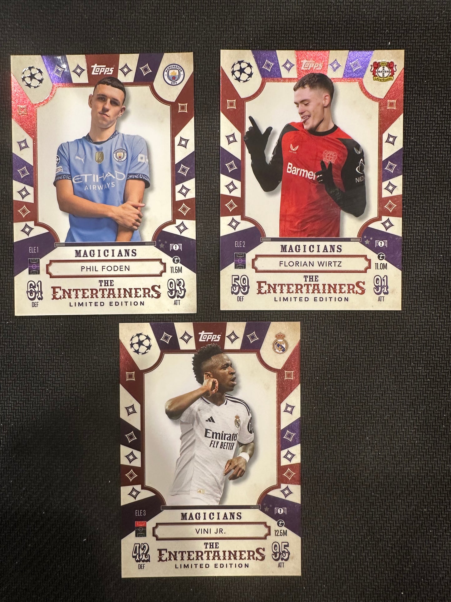 The Entertainers 'Magicians' - Mini Tin 1 Match Attax 24/25