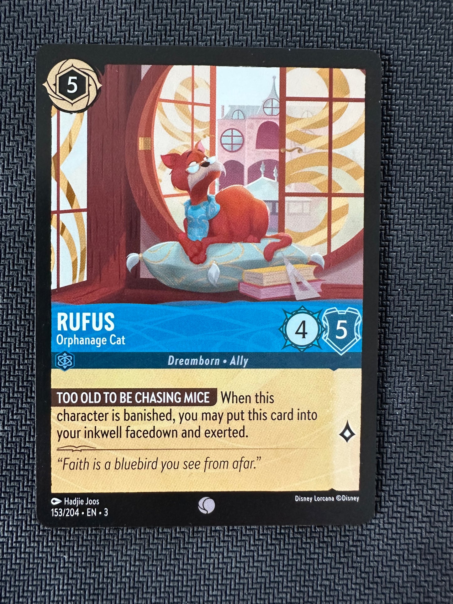 #153 Rufus Disney Lorcana Into the Inklands