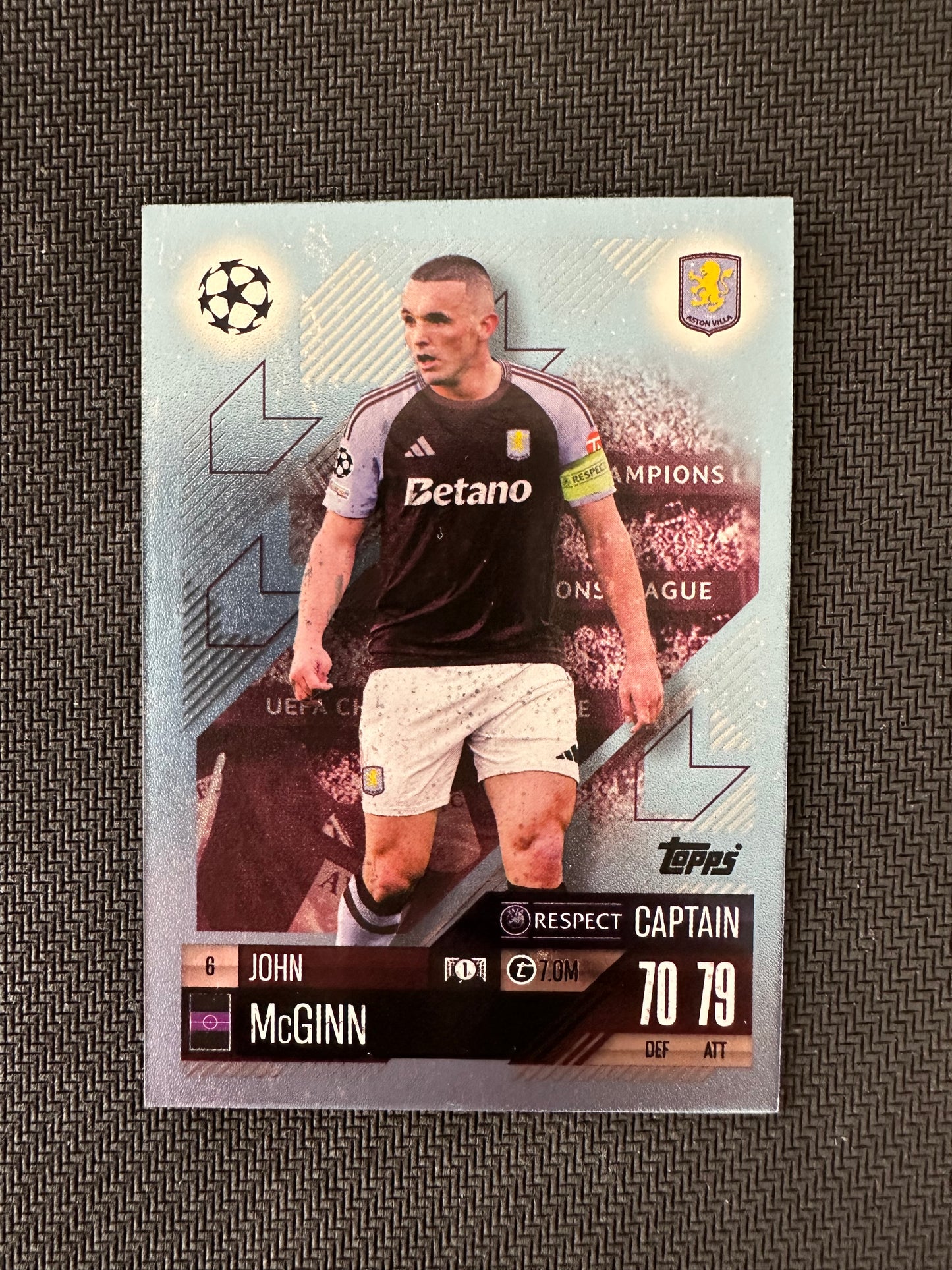 John McGinn Captain #6 Match Attax 24/25