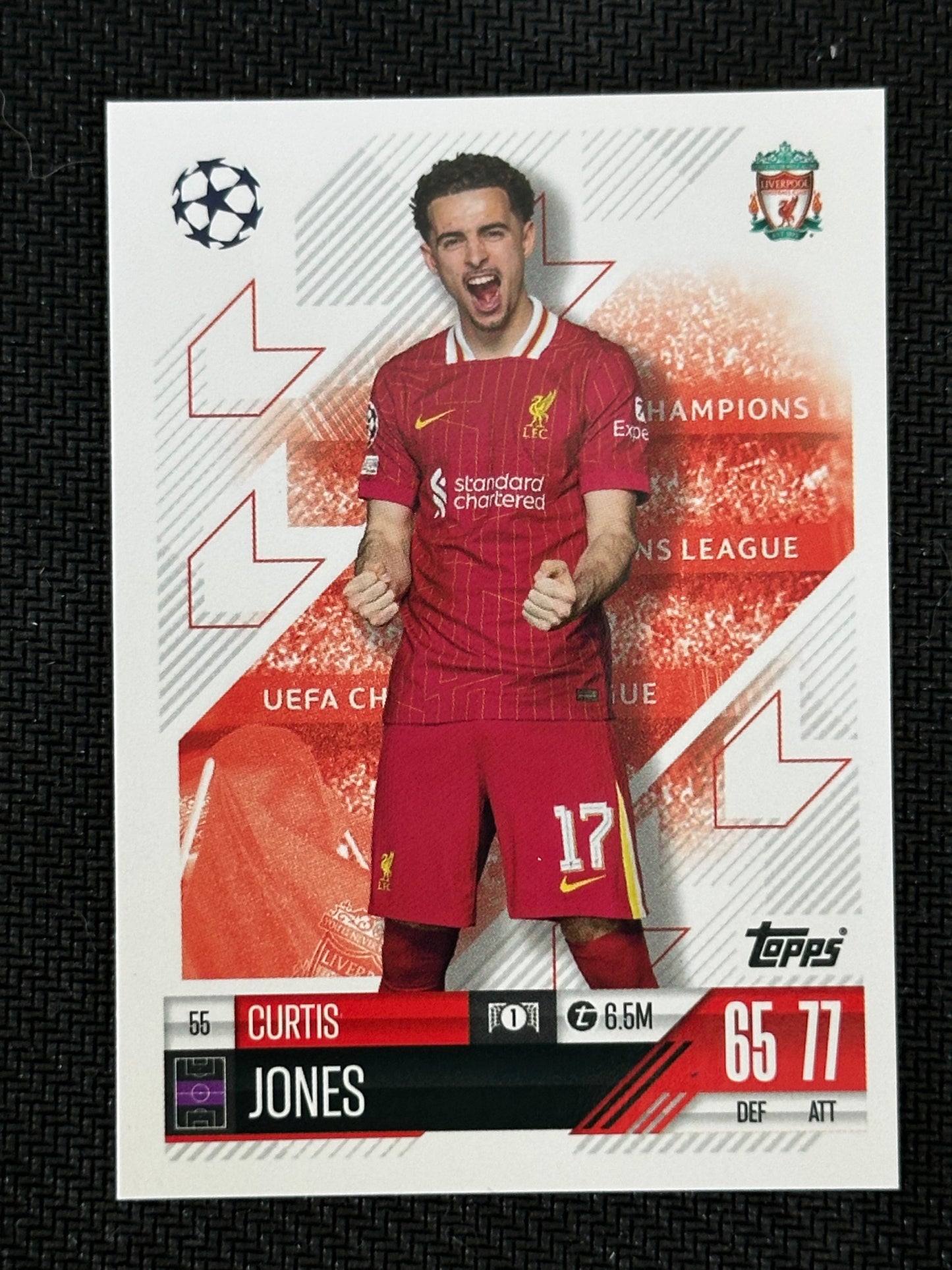 Curtis Jones #55 Match Attax 24/25