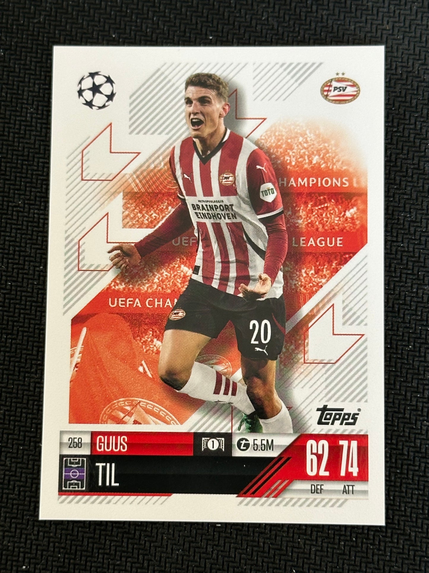 Guus Til #258 Match Attax 24/25