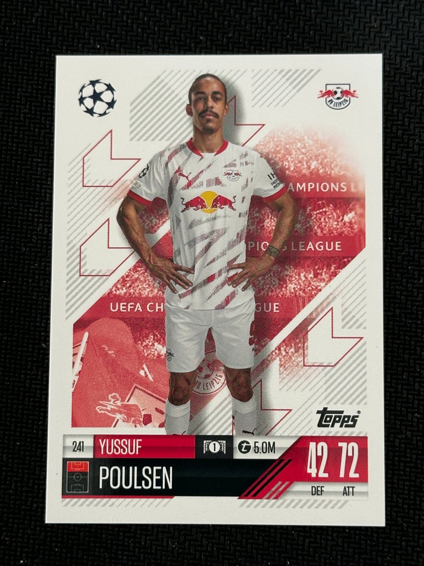 Yussuf Poulsen #241 Match Attax 24/25