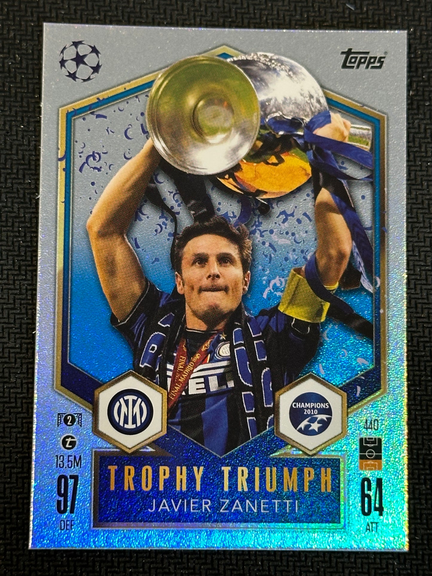 Javier Zanetti #440 Match Attax 24/25