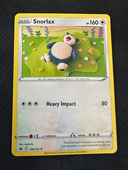 #108 Snorlax Crown Zenith Sun & Moon Pokemon