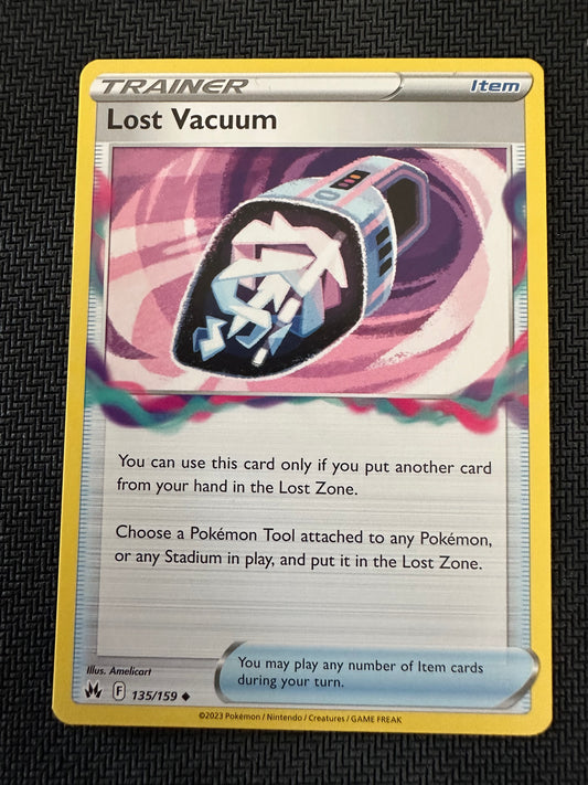 #135 Lost Vacuum Crown Zenith Sun & Moon Pokemon