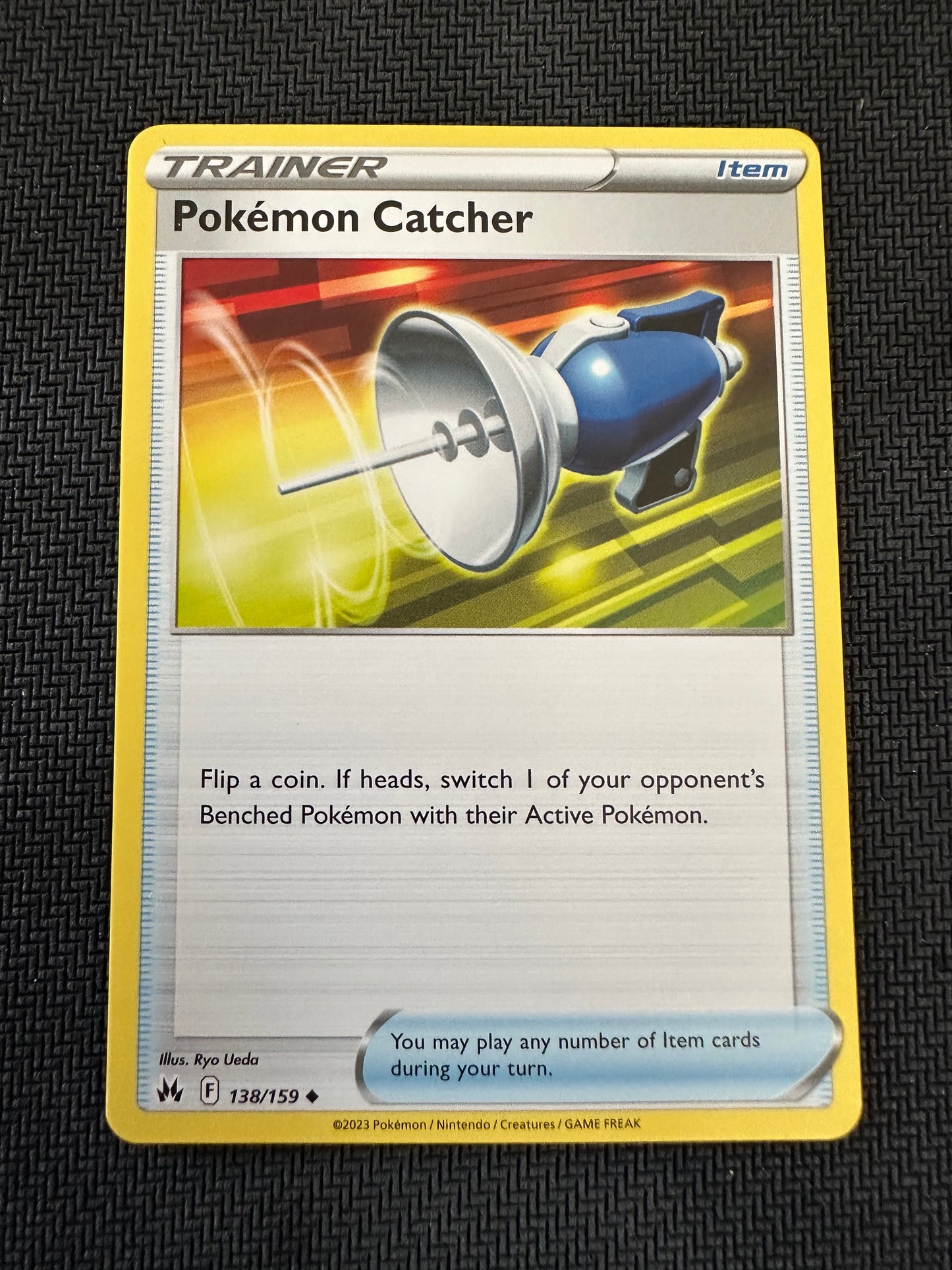 #138 Pokemon Catcher Crown Zenith Sun & Moon Pokemon