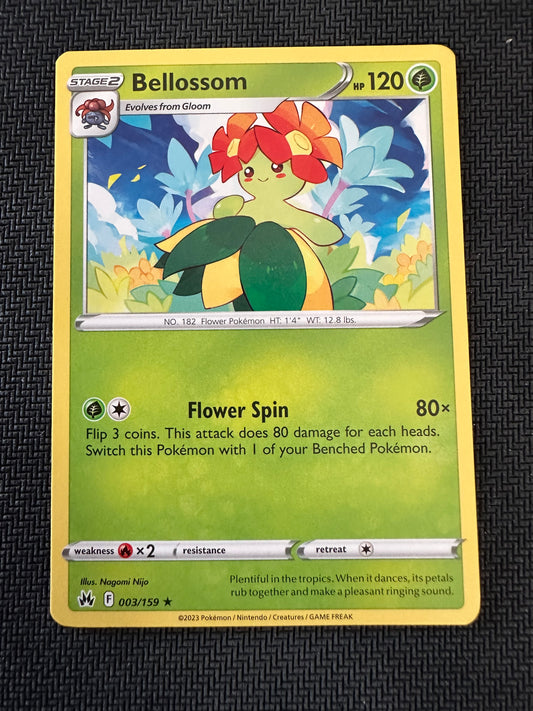 #3 Bellossom Crown Zenith Sun & Moon Pokemon