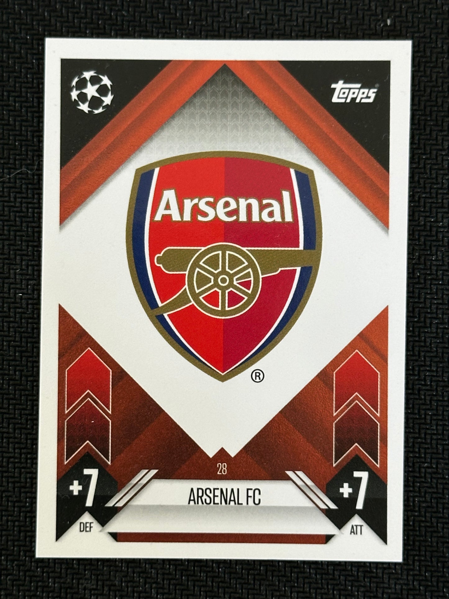 Arsenal Team Badge #28 Match Attax 24/25