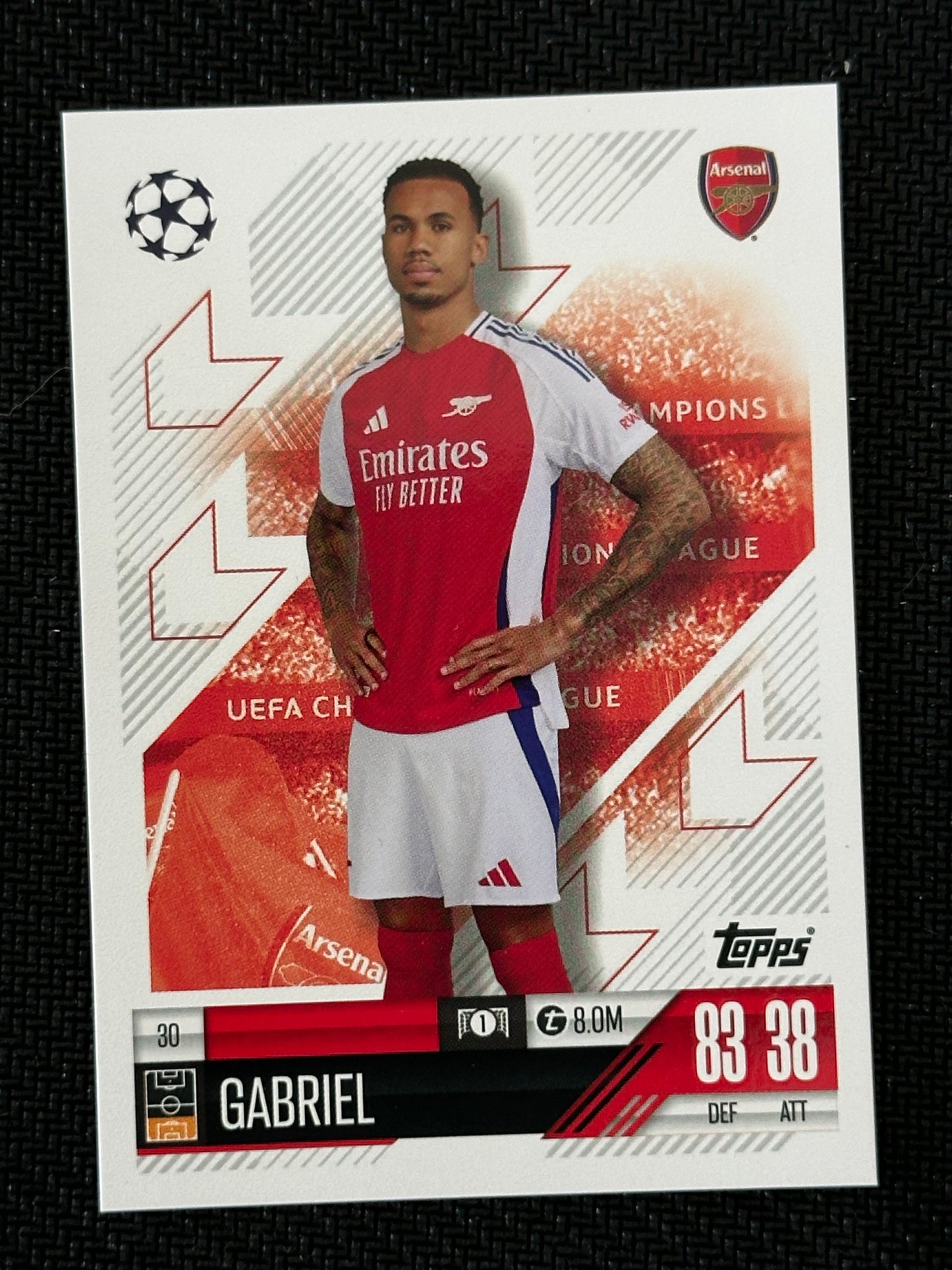 Gabriel #30 Match Attax 24/25