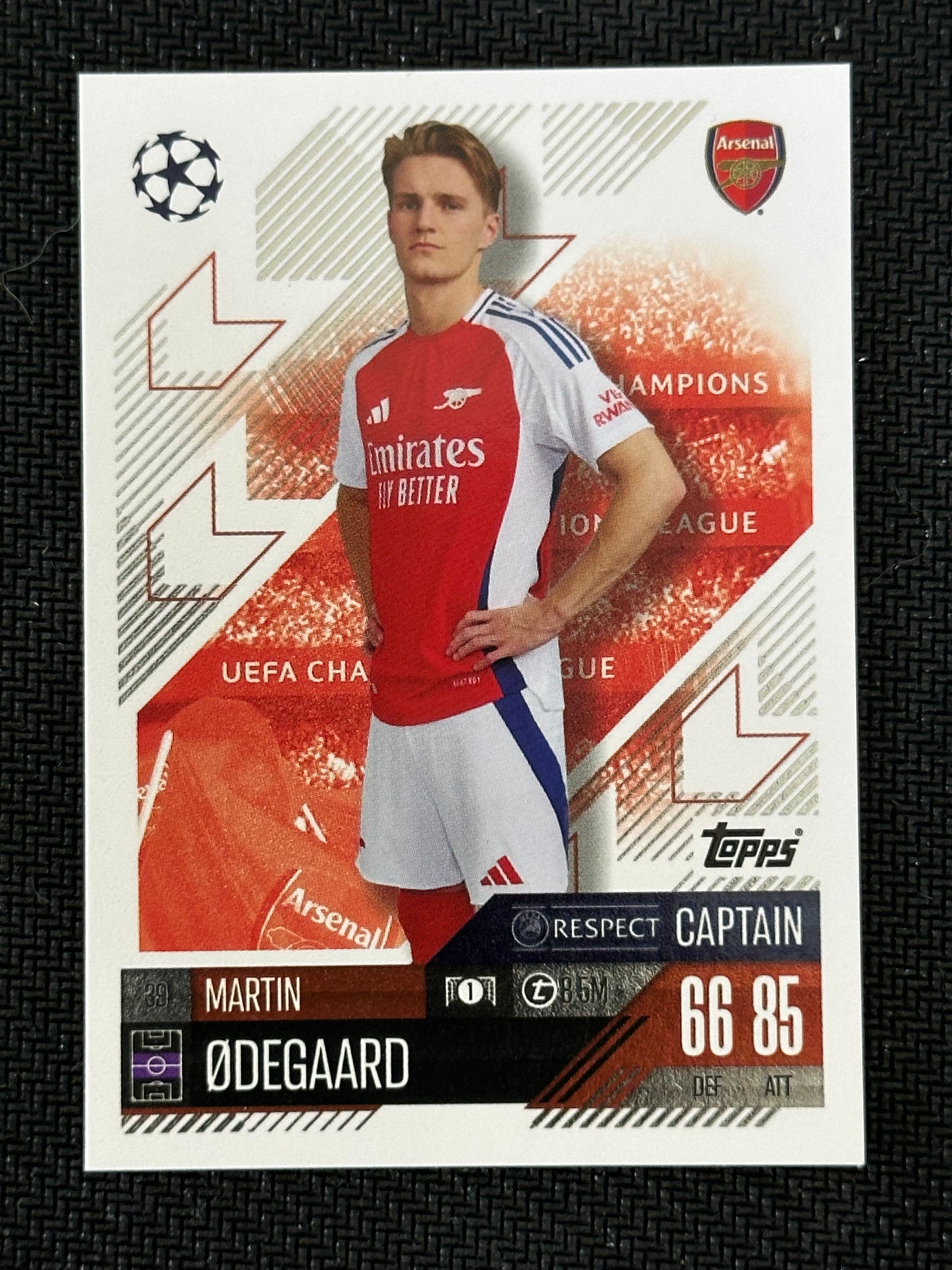 Martin Odegaard #39 Match Attax 24/25