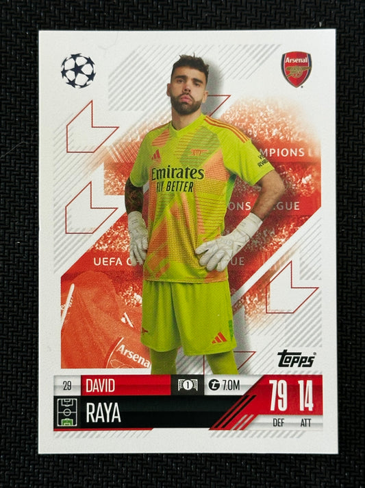 David Raya #29 Match Attax 24/25