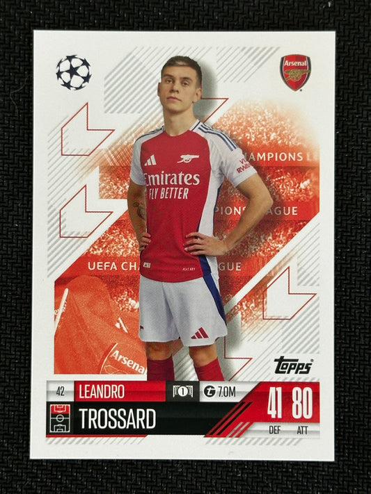 Leandro Trossard #42 Match Attax 24/25