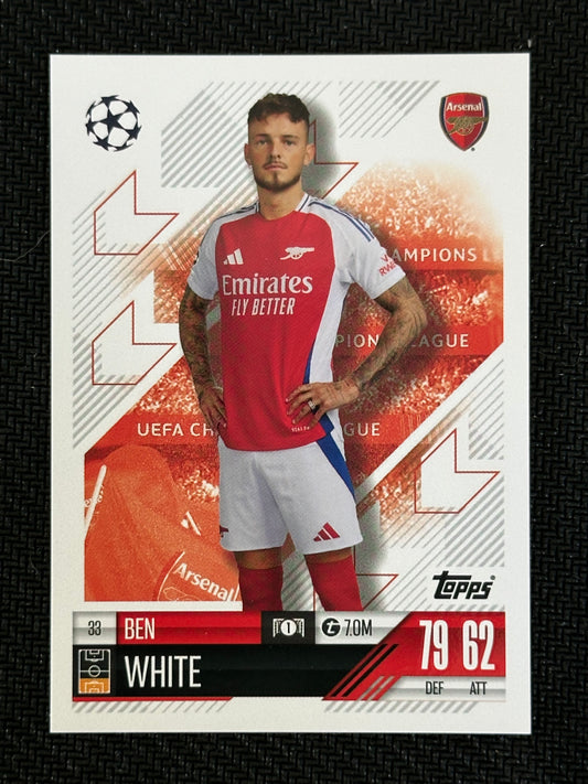 Ben White #33 Match Attax 24/25