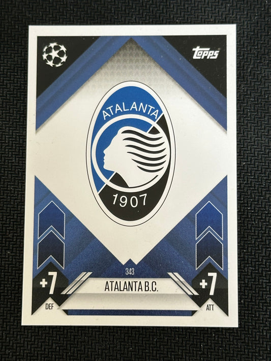 Atalanta B.C. Team Badge #343 Match Attax 24/25