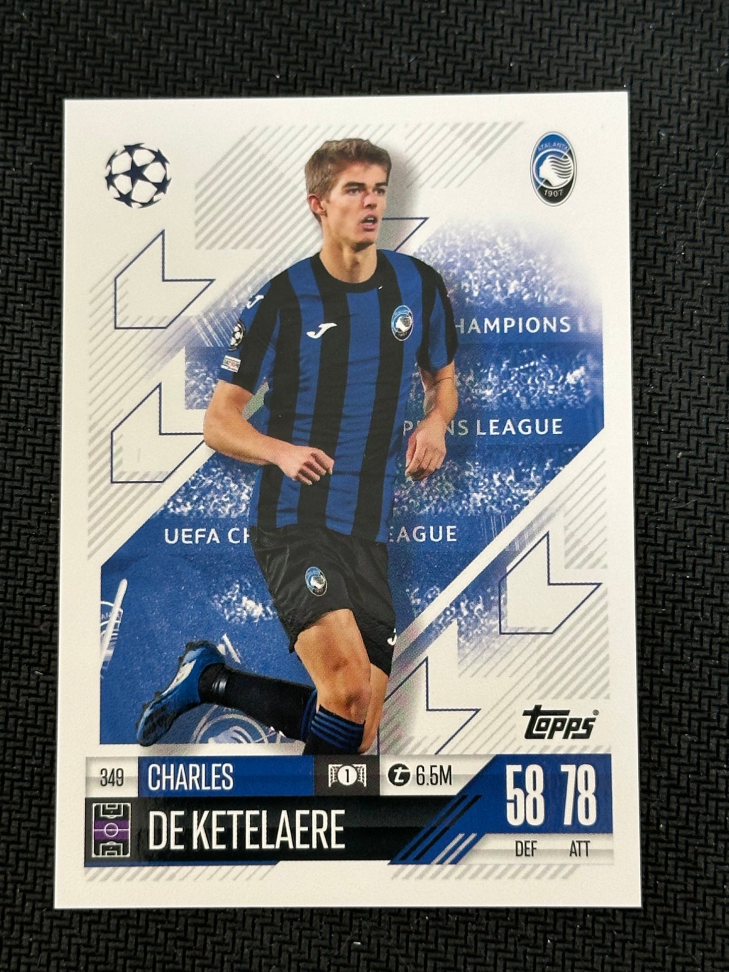 Charles De Ketelaere #349 Match Attax 24/25