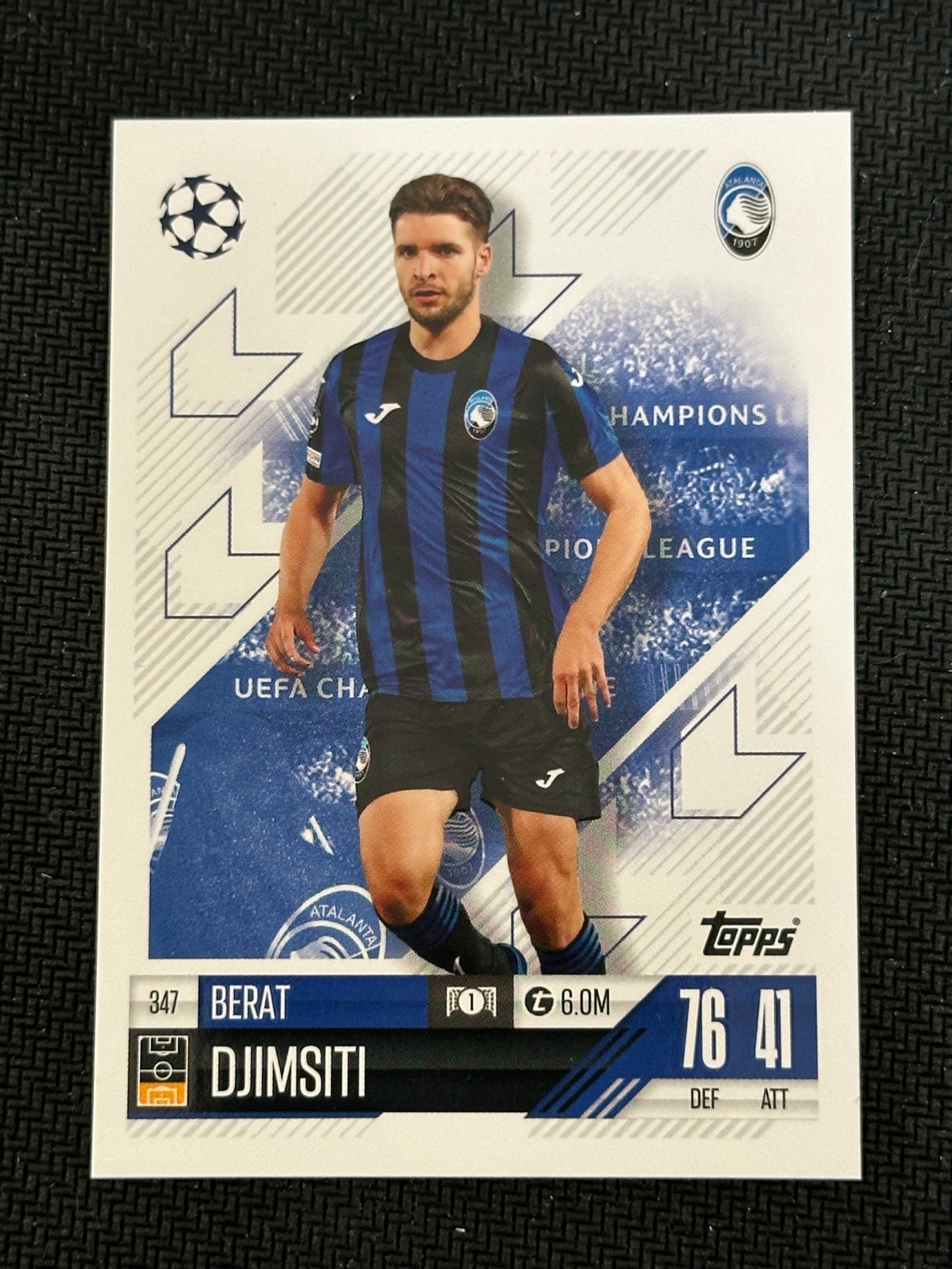 Berat Djimsiti #347 Match Attax 24/25