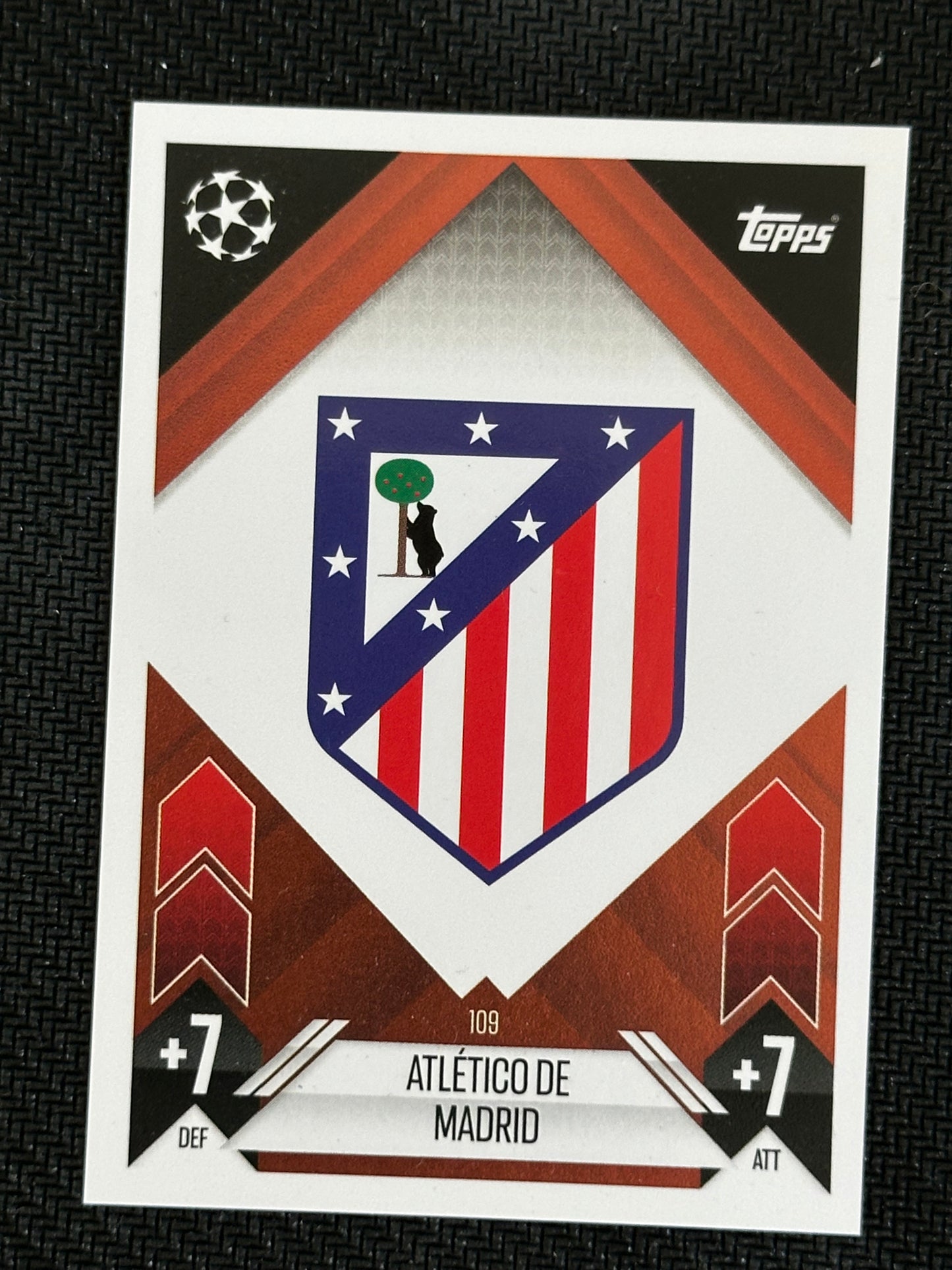 Athletico de Madrid Team Badge #109 Match Attax 24/25