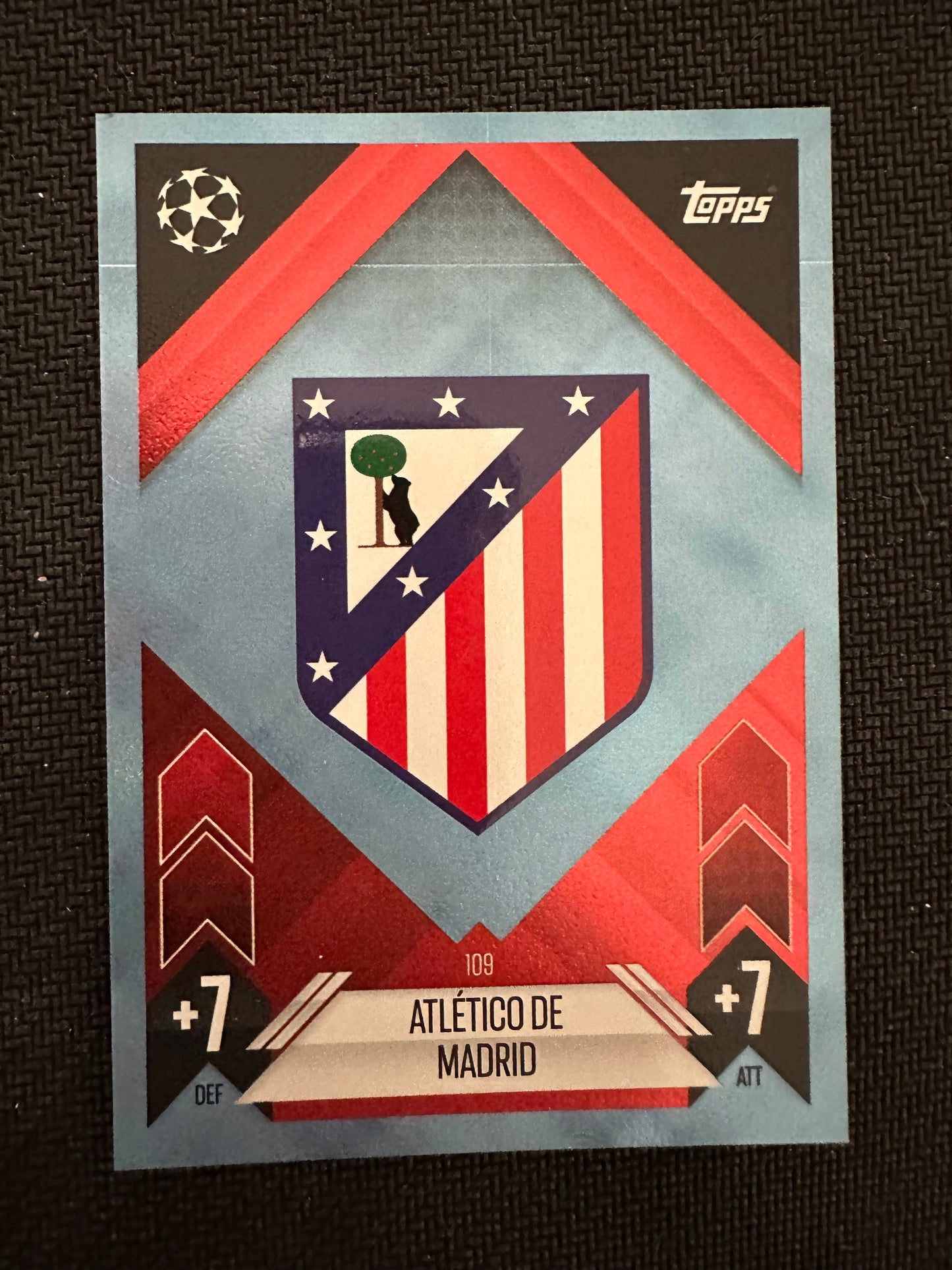 Athletico de Madrid Team Badge Alternate #109 Match Attax 24/25