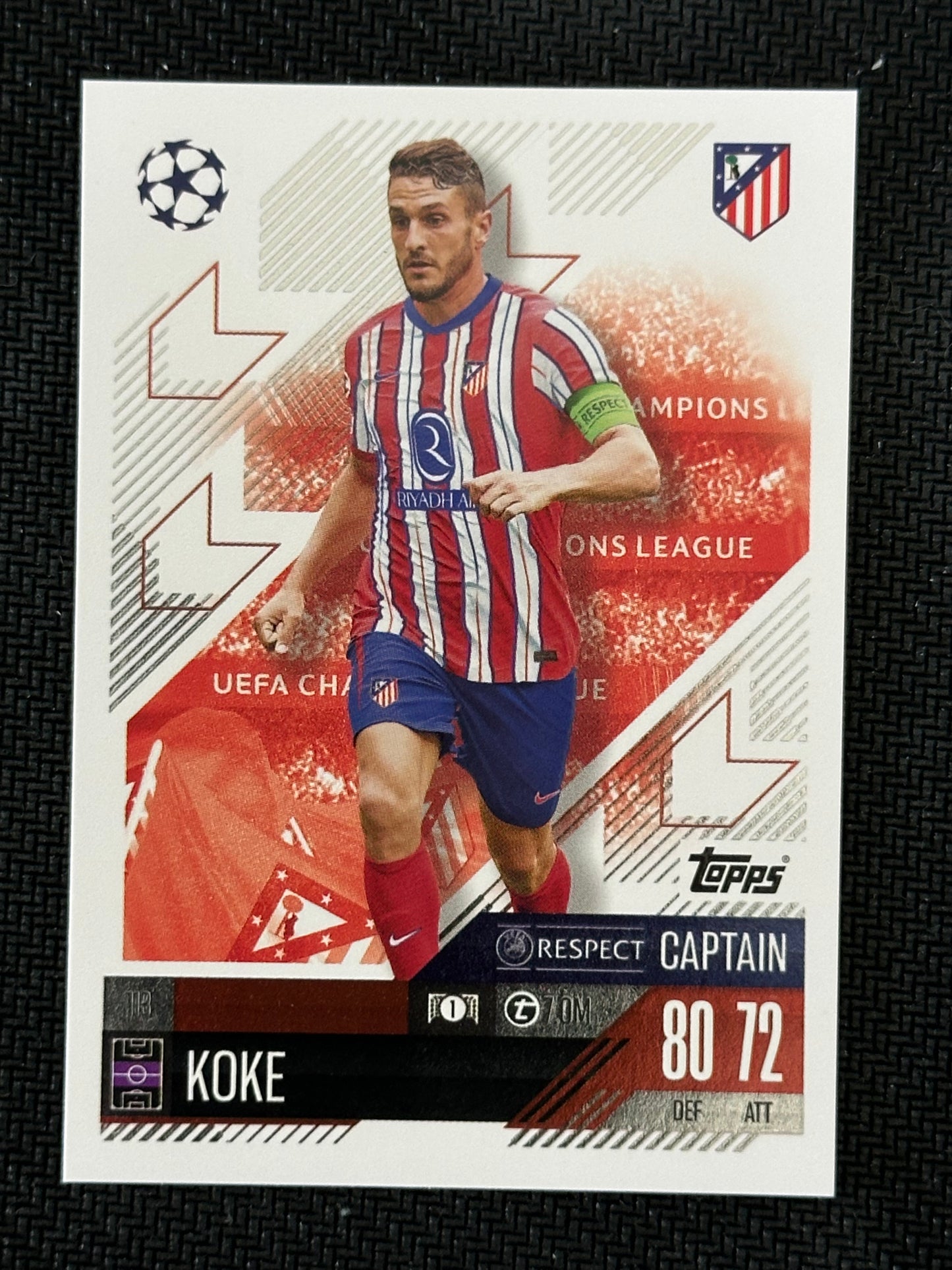 Koke #113 Match Attax 24/25