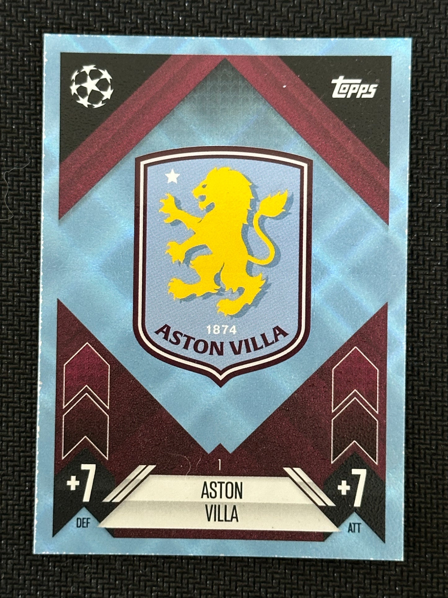 Aston Villa Team Badge Alternate #1 Match Attax 24/25