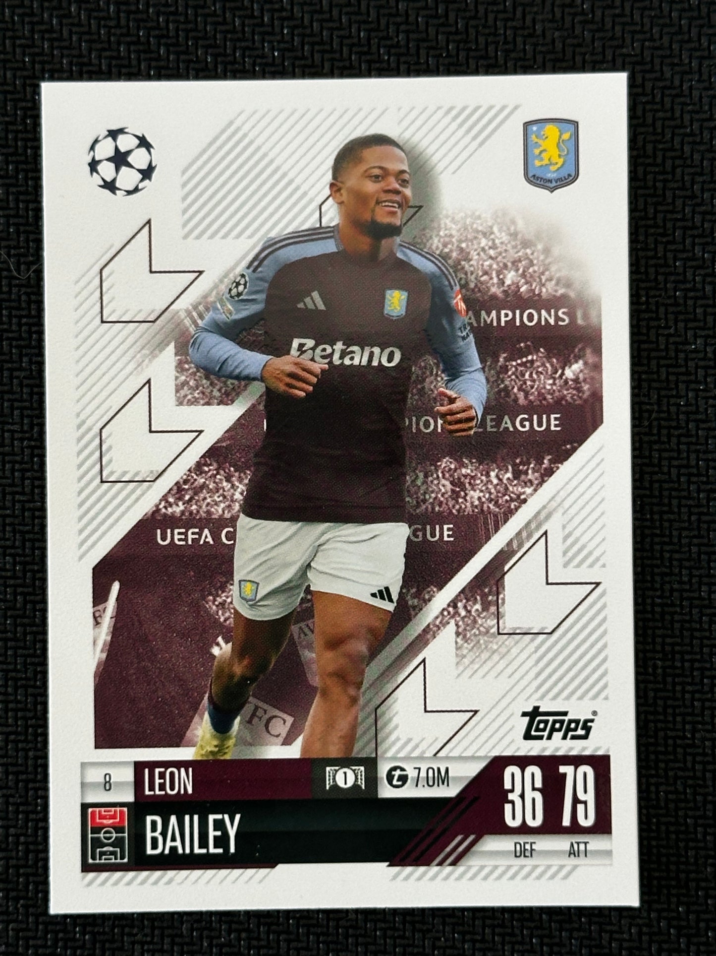 Leo Bailey #8 Match Attax 24/25