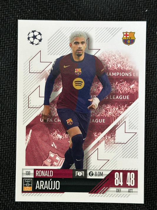 Ronald Araujo #138 Match Attax 24/25