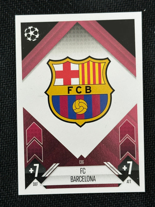 FC Barcelona Team Badge #136 Match Attax 24/25