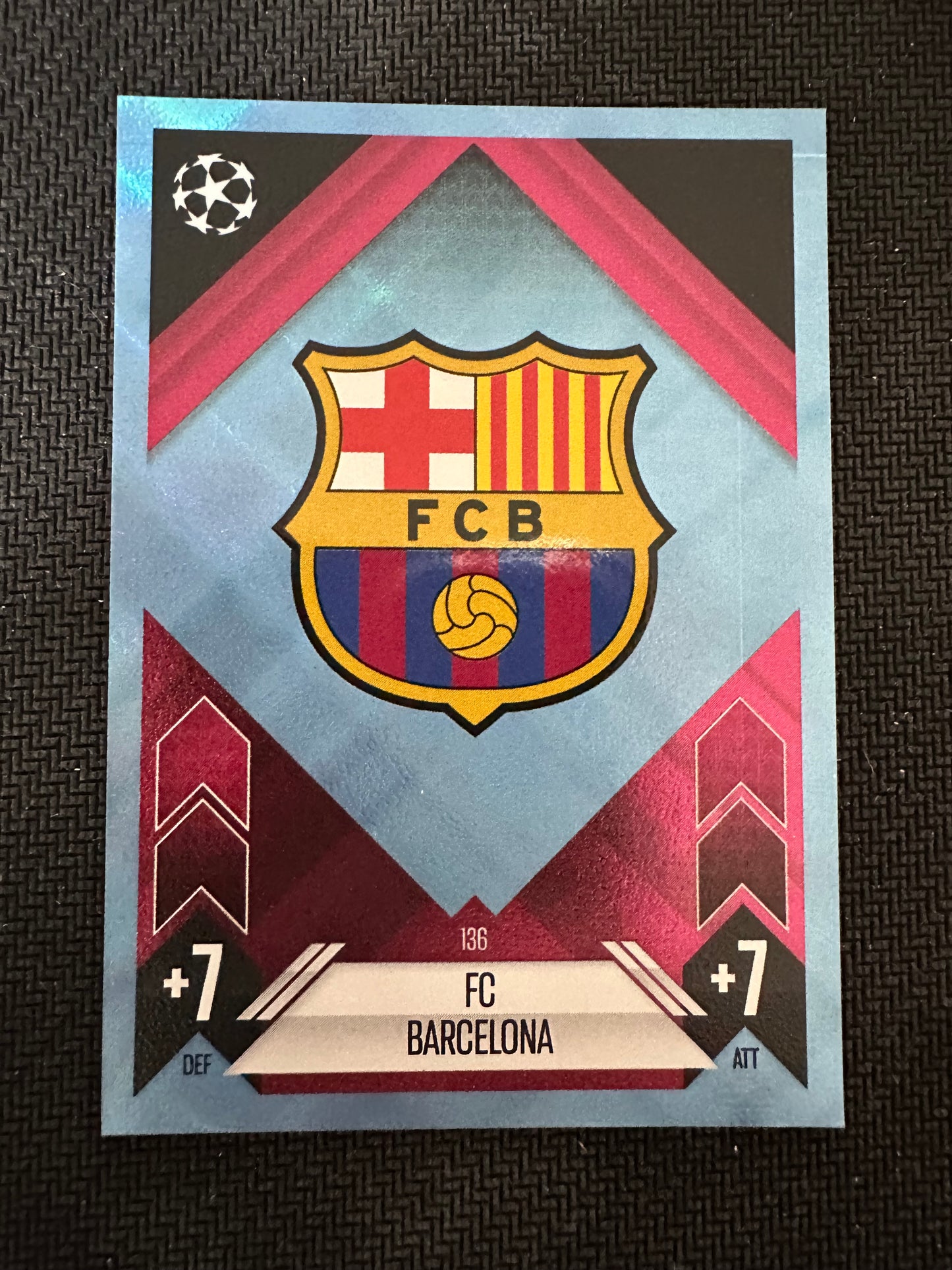 FC Barcelona Team Badge Alternate #136 Match Attax 24/25