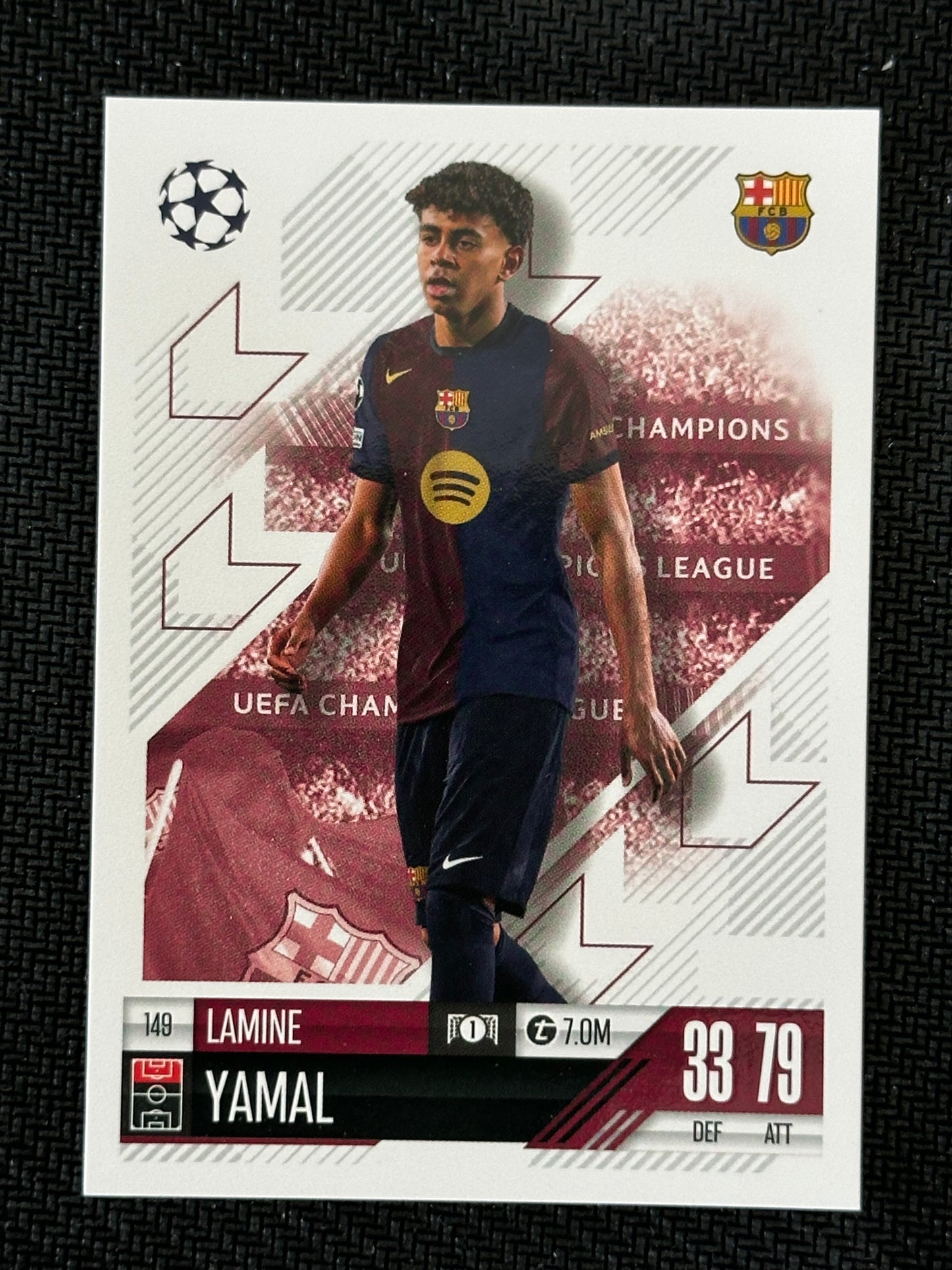 Lamine Yamal #149 Match Attax 24/25