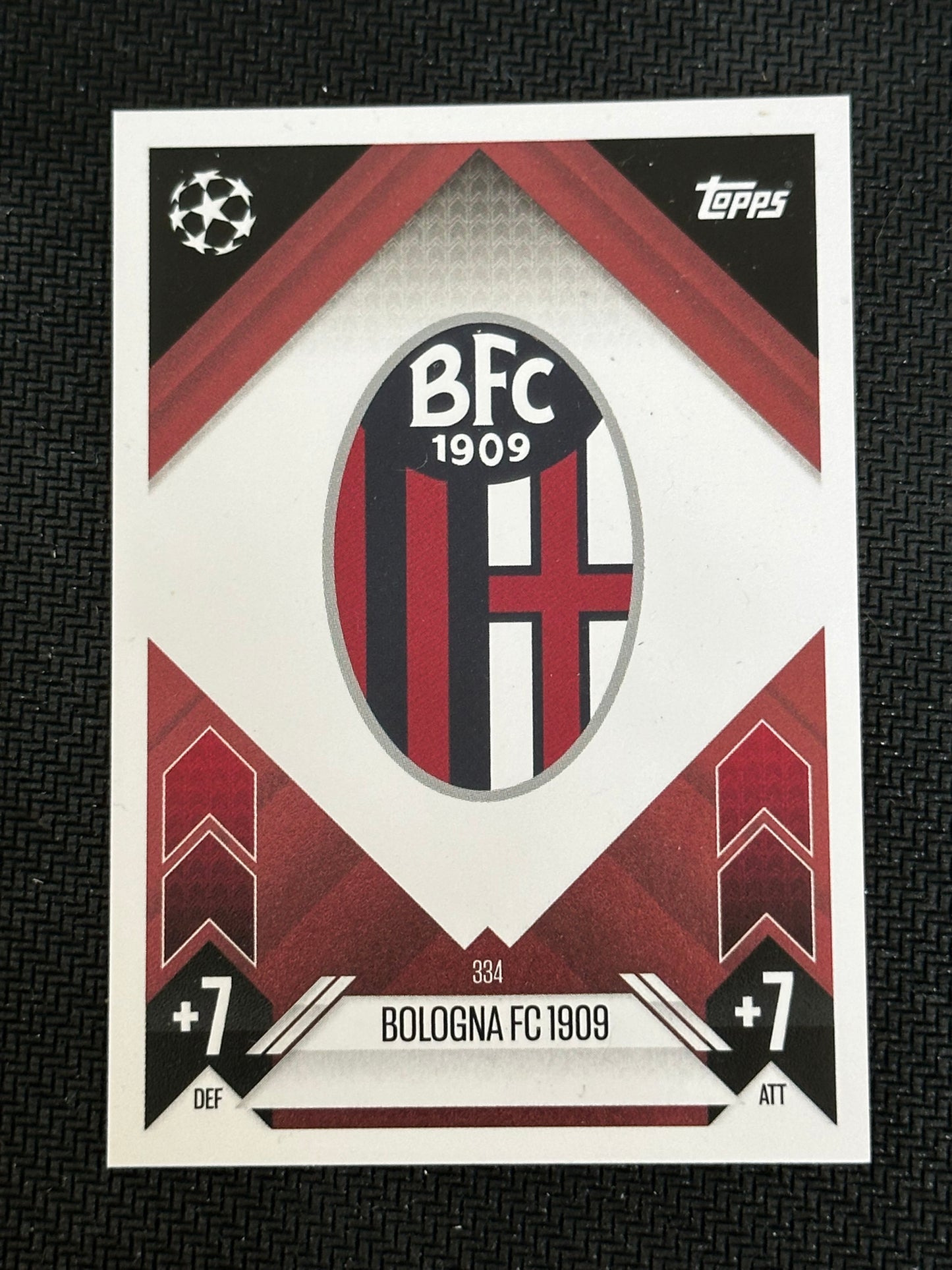 Bologna FC 1909 Team Badge #334 Match Attax 24/25