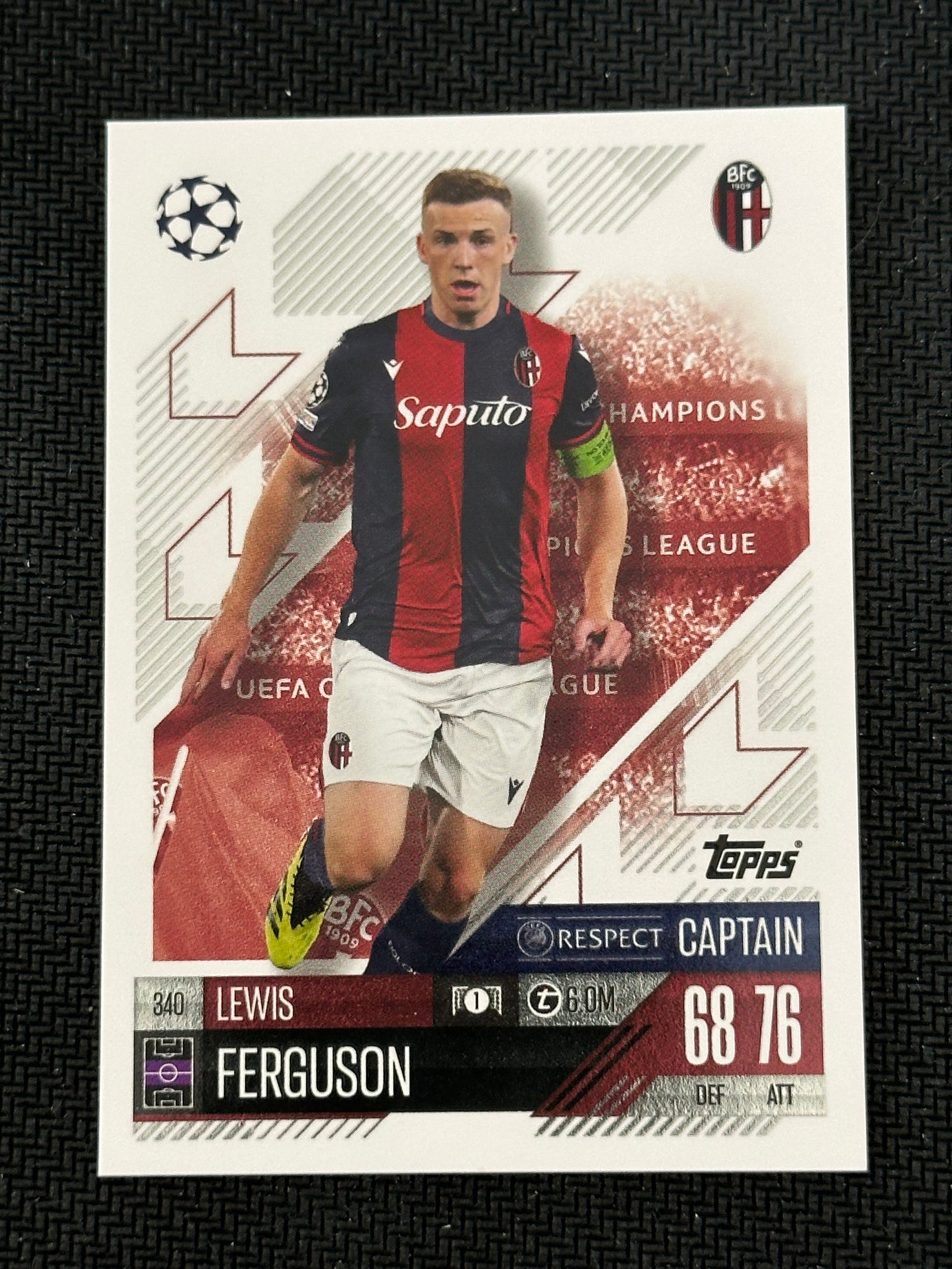 Lewis Ferguson #340 Match Attax 24/25