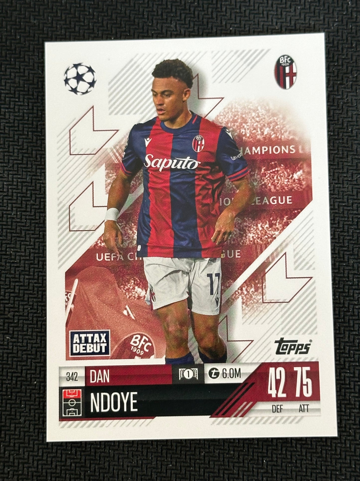 Dan Ndoye #342 Match Attax 24/25