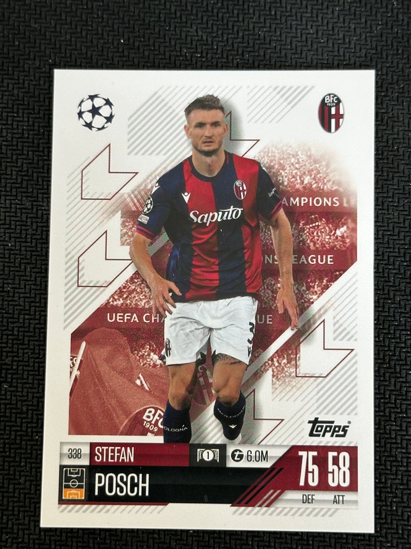 Stefan Posch #338 Match Attax 24/25