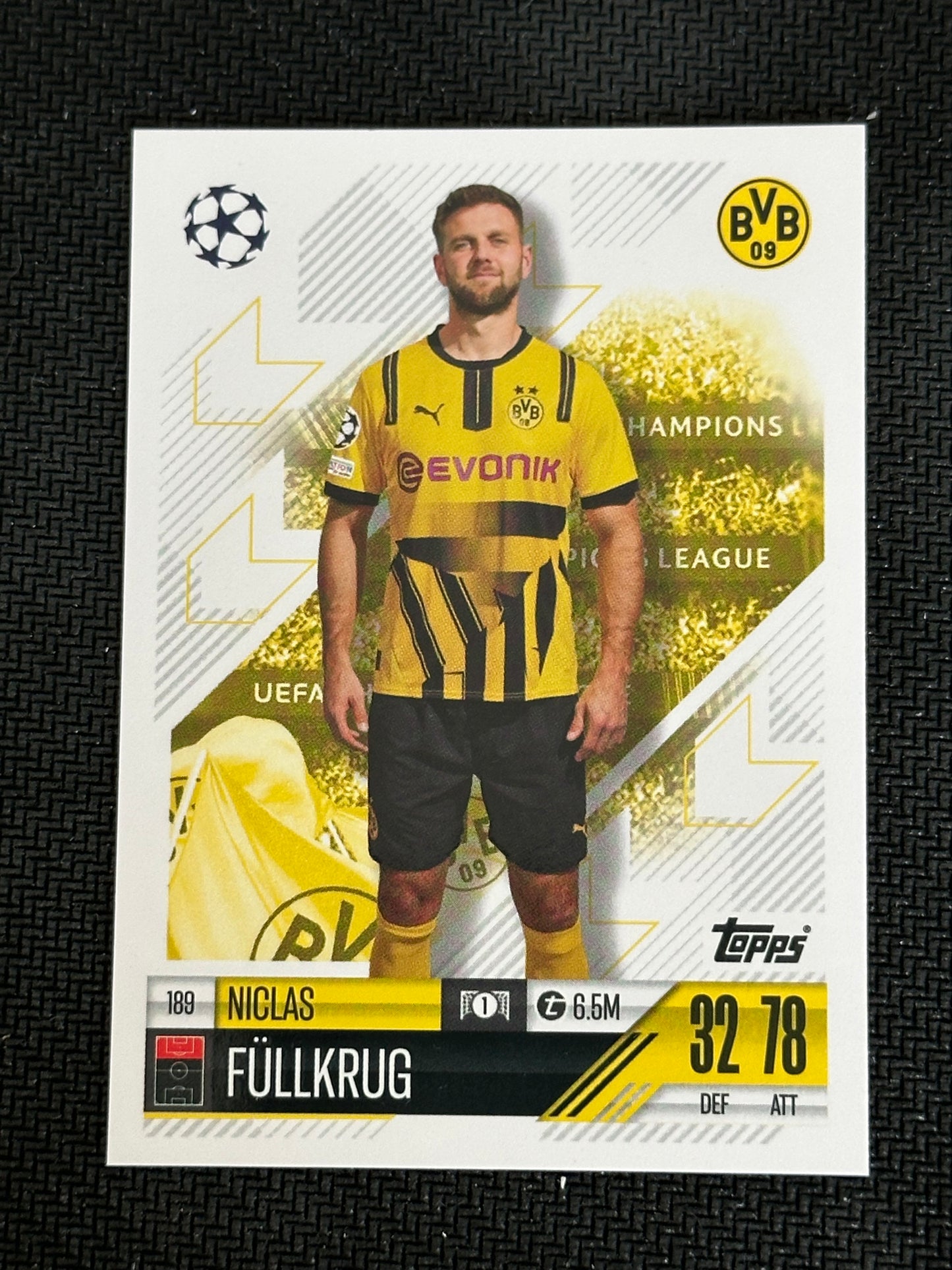 Niclas Fullkrug #189 Match Attax 24/25