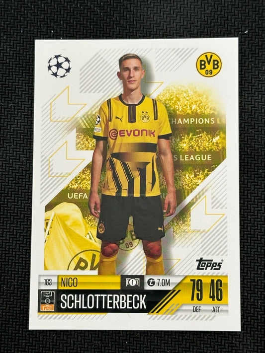 Nico Schlotterbeck #183 Match Attax 24/25