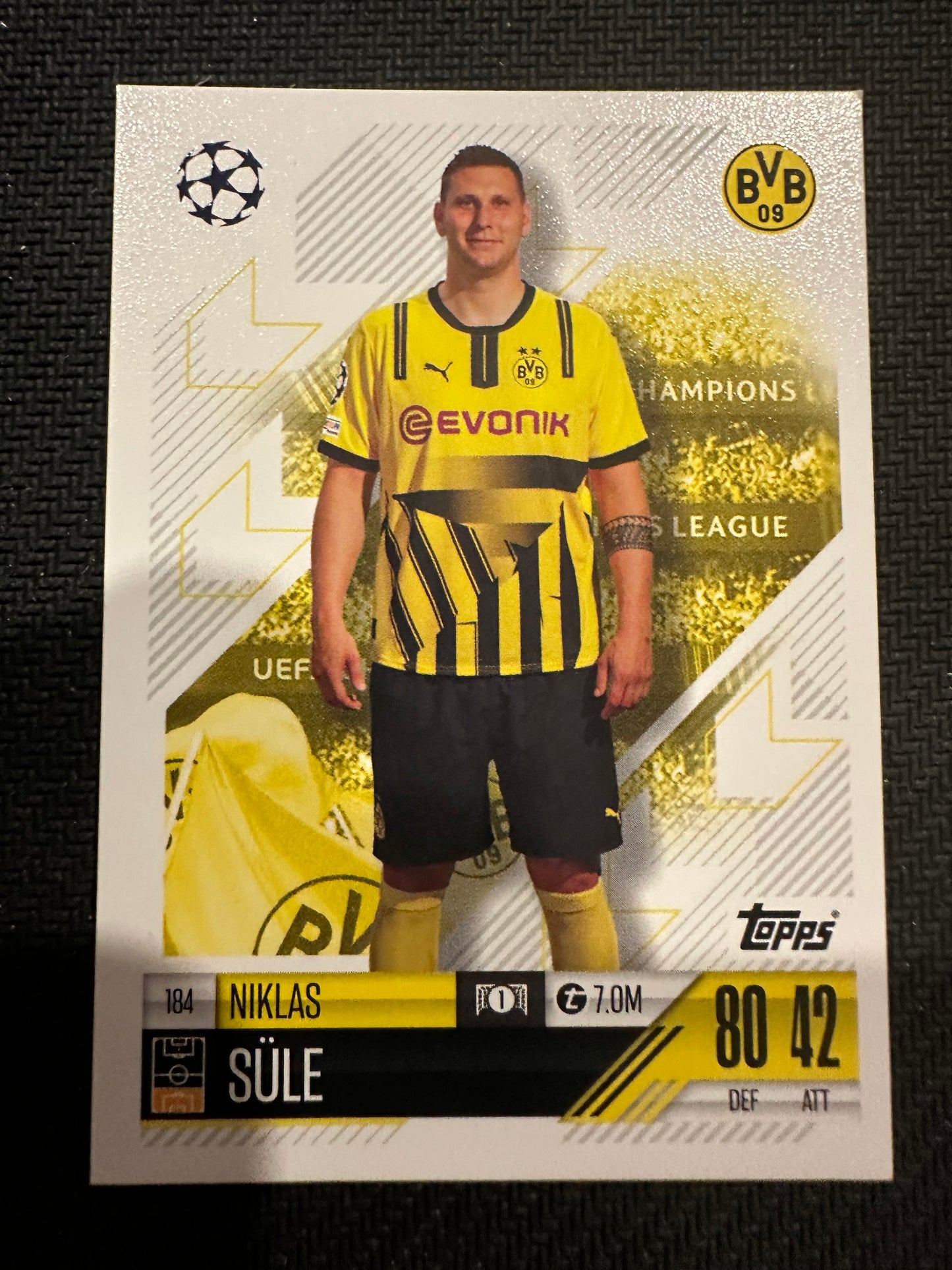 Niklas Sule #184 Match Attax 24/25