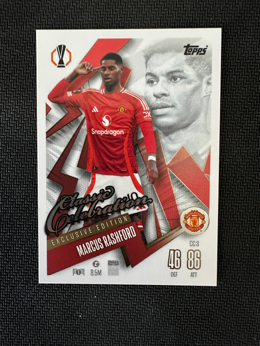 Marcus Rashford #CC3 Match Attax 24/25