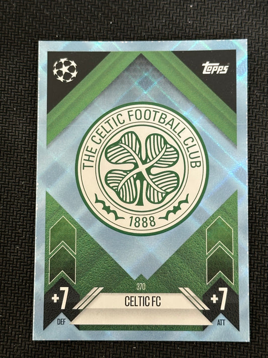 Celtic FC Team Badge Alternate #370 Match Attax 24/25