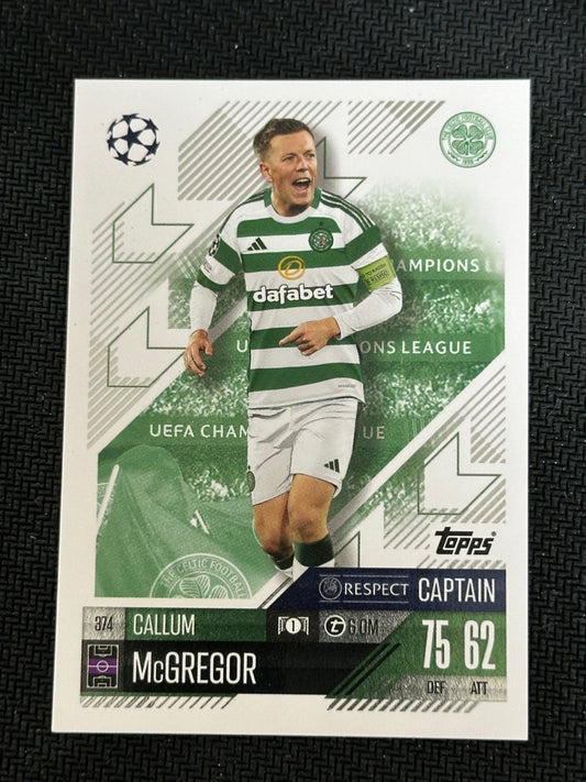 Callum McGregor #374 Match Attax 24/25