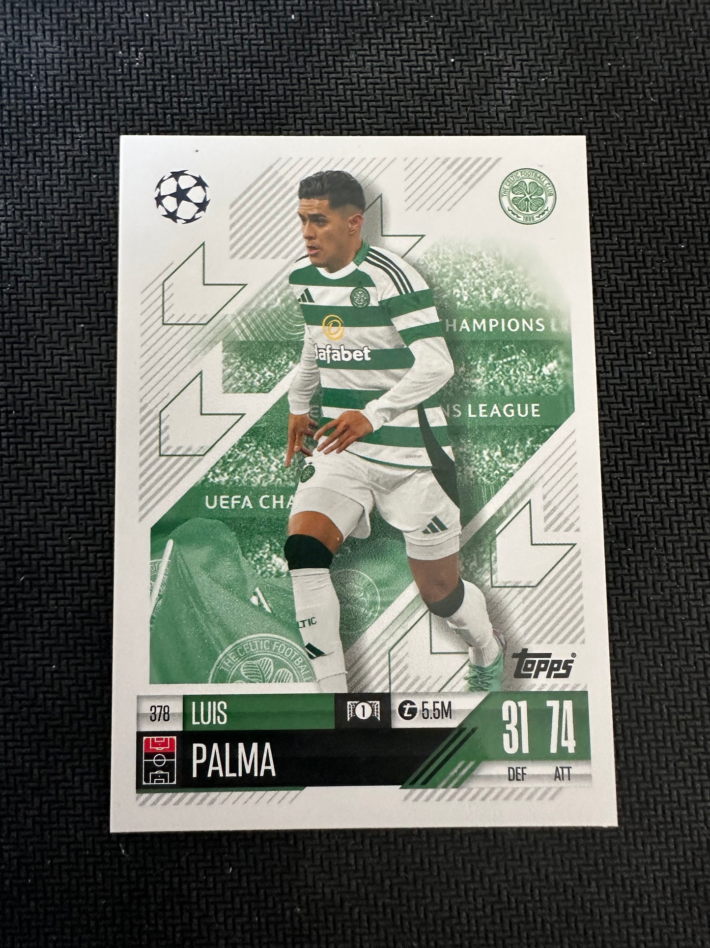 Luis Palma #378 Match Attax 24/25