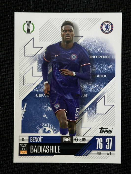 Benoit Badiashile #85 Match Attax 24/25