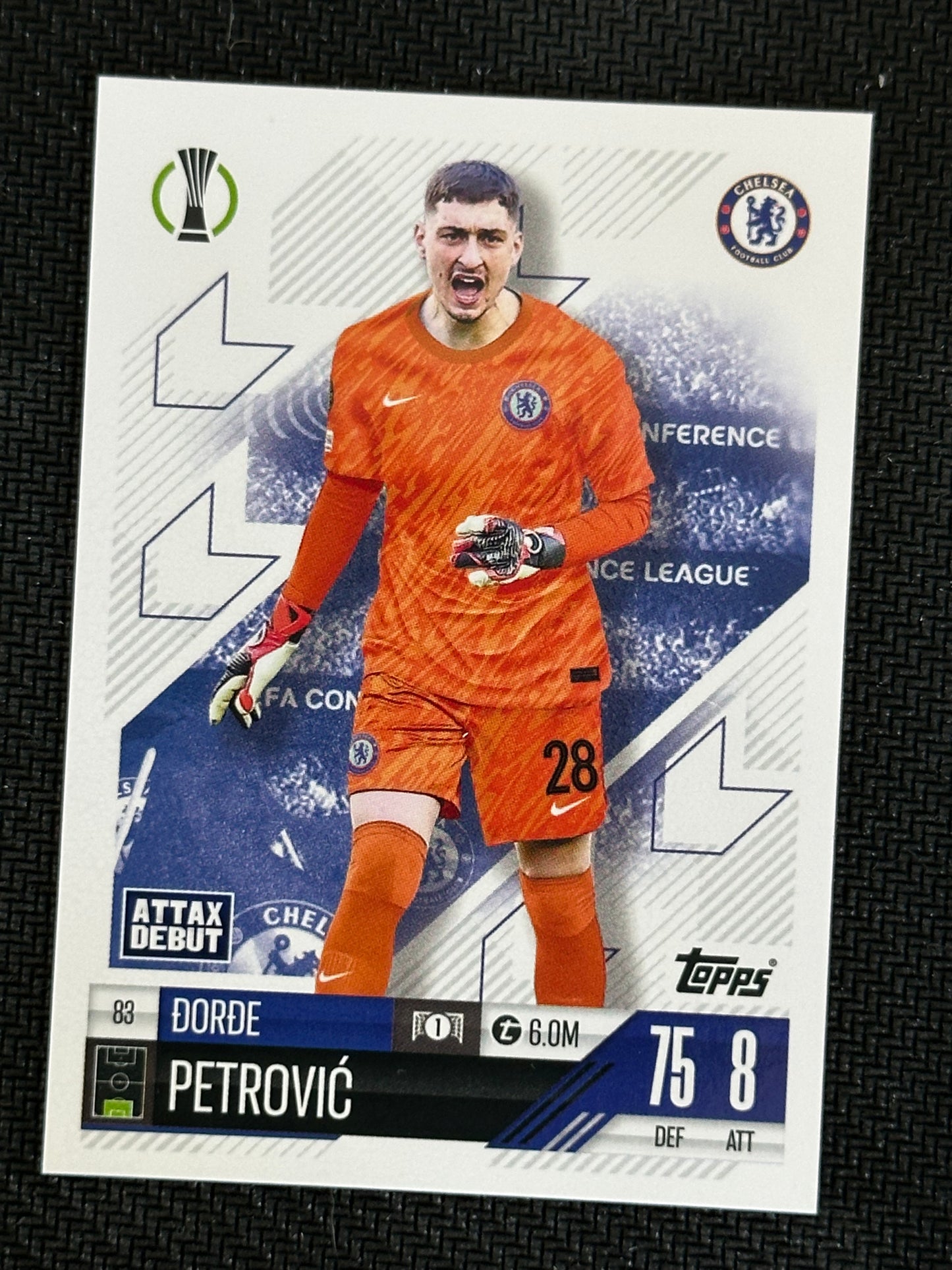 Dorde Petrovic #83 Match Attax 24/25