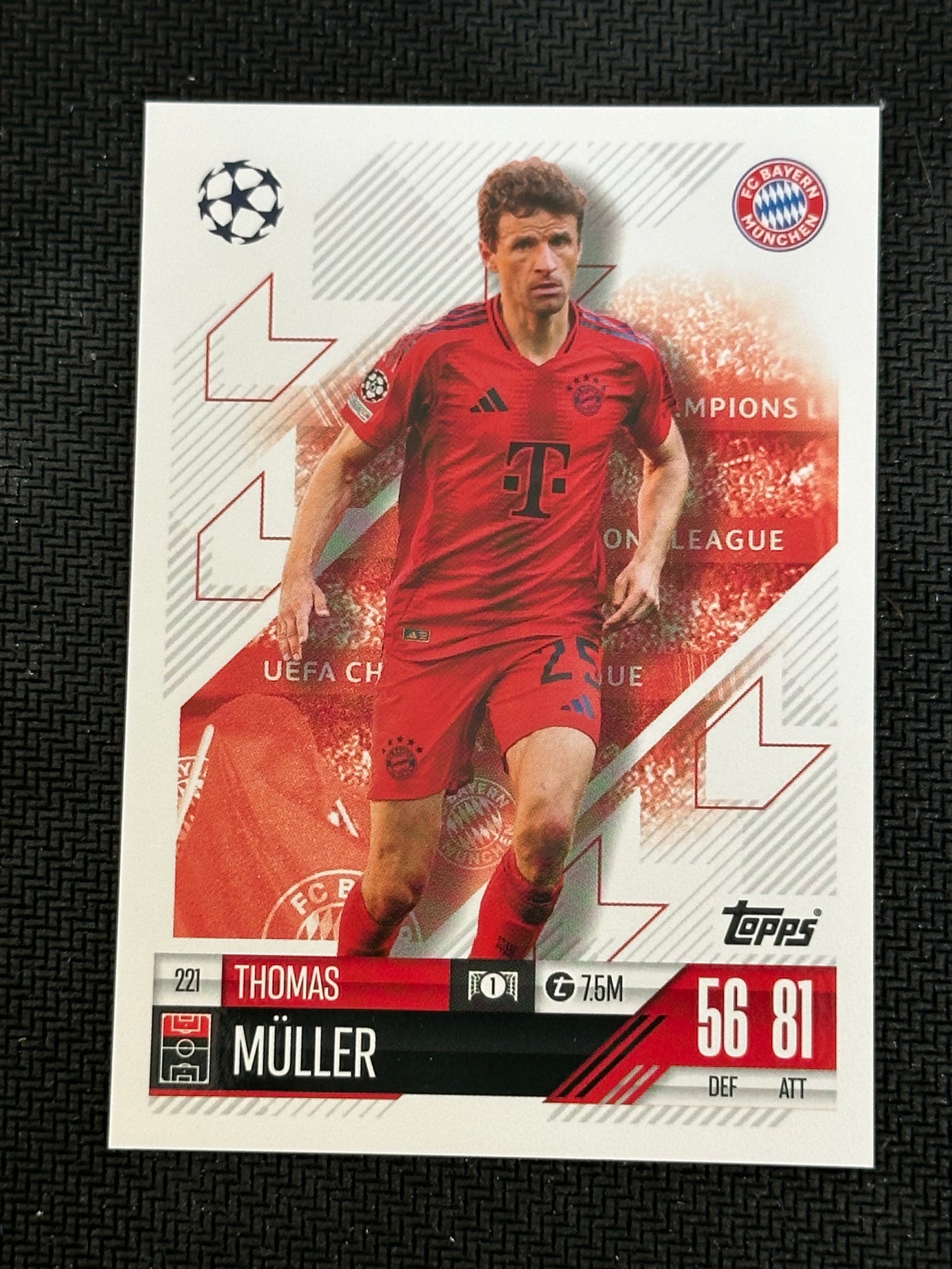 Thomas Muller #221 Match Attax 24/25