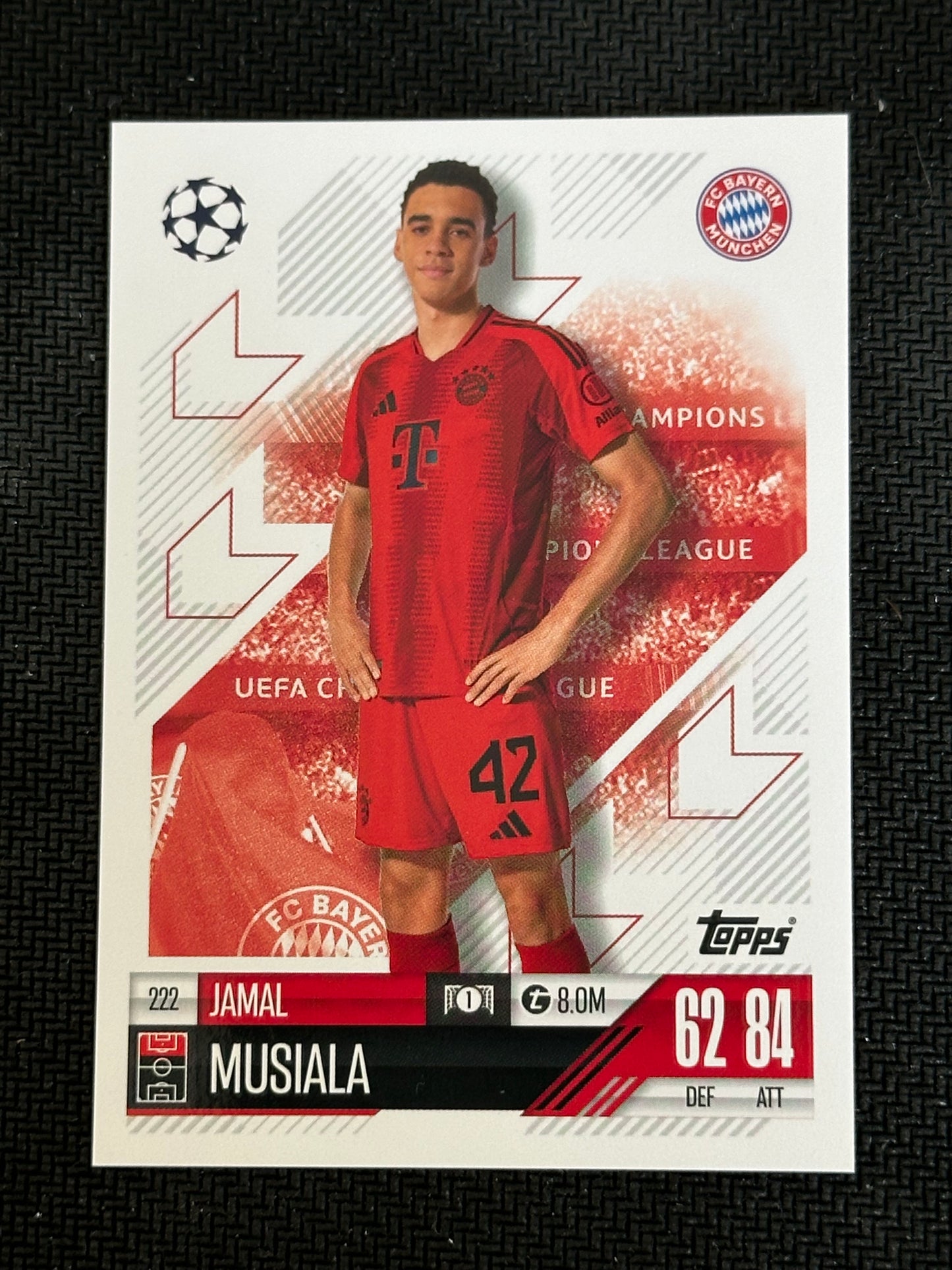 Jamal Musiala #222 Match Attax 24/25