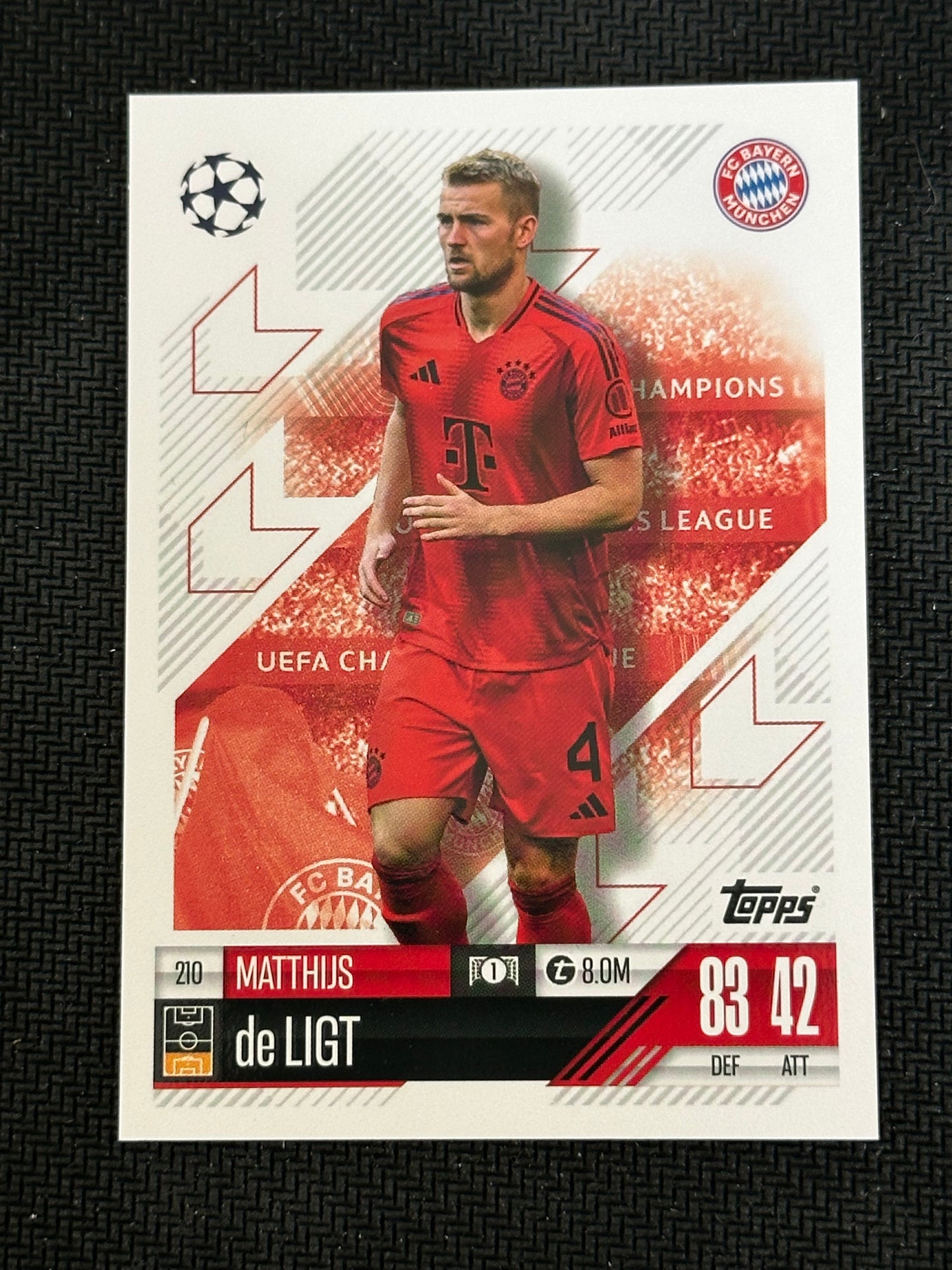 Matthijs de Ligt #210 Match Attax 24/25