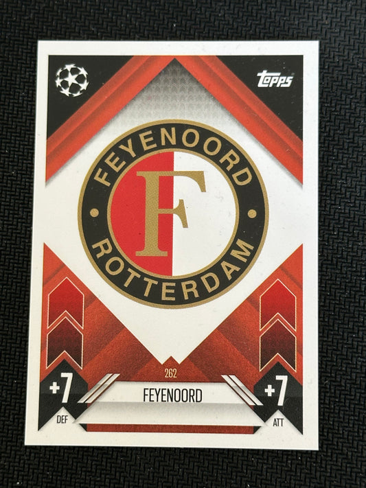 Feyenoord Team Badge #262 Match Attax 24/25