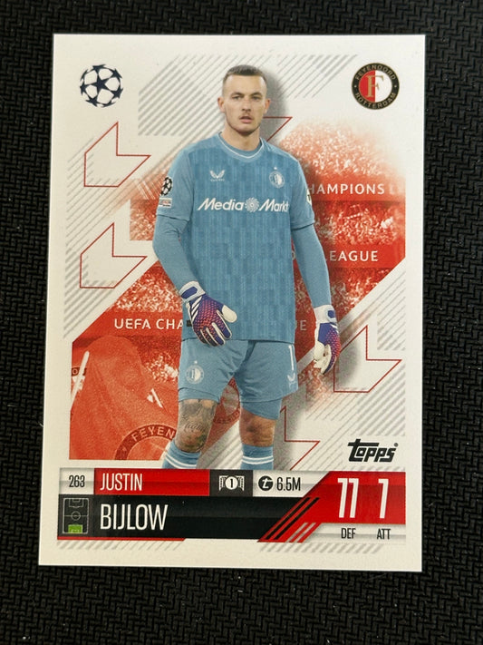 Justin Bijlow #263 Match Attax 24/2