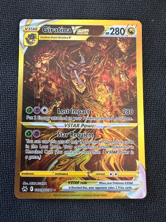 #GG69 Giratina V Star Crown Zenith Sun & Moon Pokemon