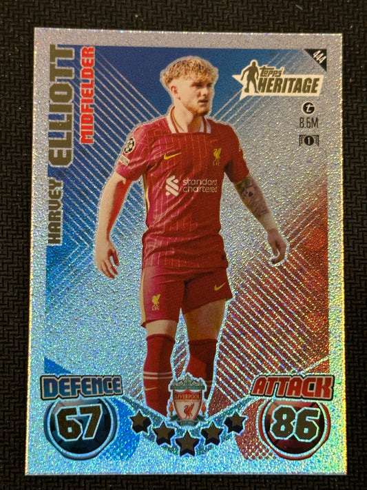 Harvey Elliott #444 Match Attax 24/25